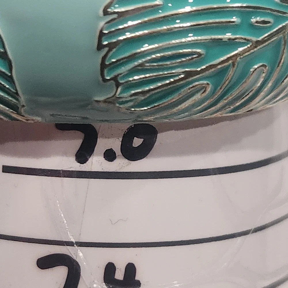 sequin enamel hinged
